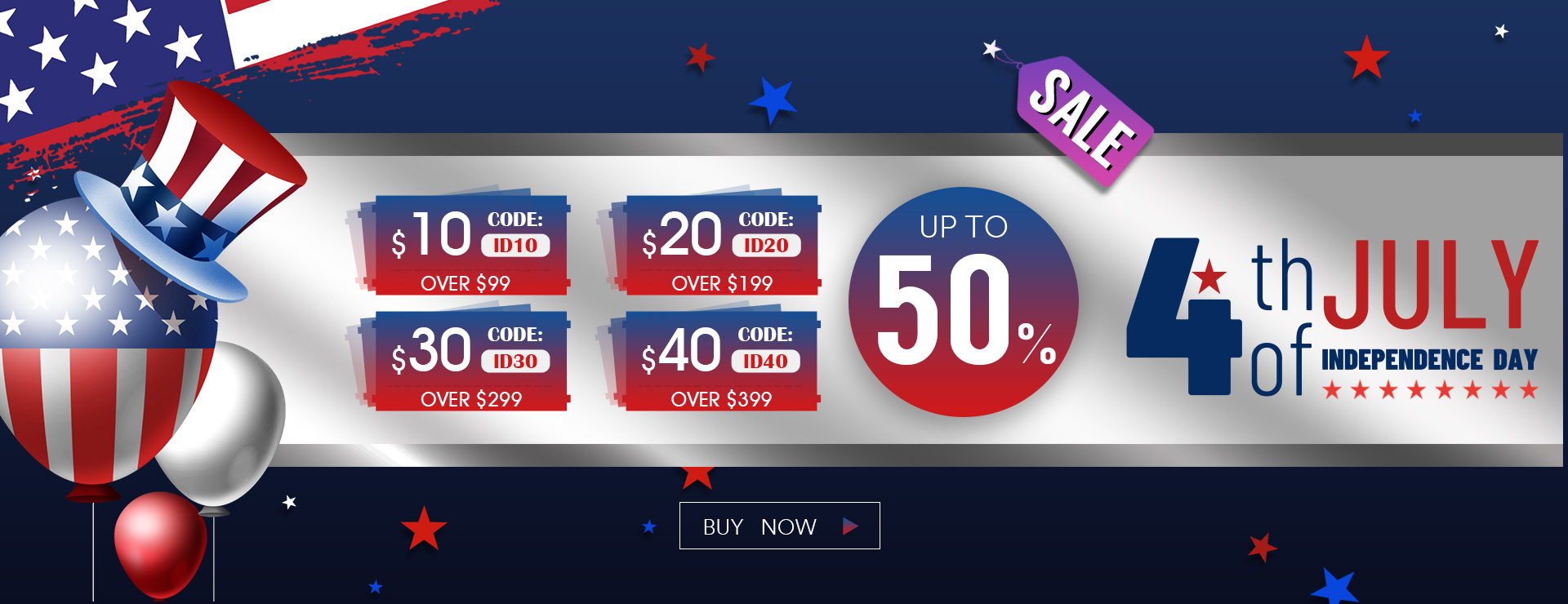 2022 Independence Day Sale