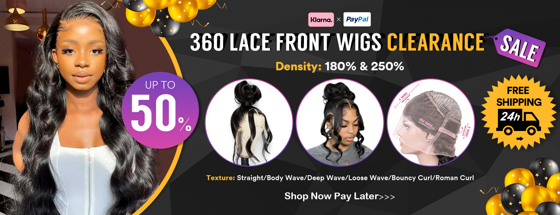 360 Lace Front Wigs