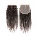 Stema Hair Transparent Lace Kinky Curly 4x4 5X5 6X6 7X7 Closure Virgin Hair