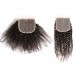 Stema Hair Transparent Lace Kinky Curly 4x4 5X5 6X6 7X7 Closure Virgin Hair