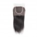 Stema Hair Straight 4x4 Medium Brown Lace Closure