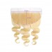 Stema Hair 613 Blonde 13X4 13X6 Transparent Lace Frontal Body Wave Virgin Hair