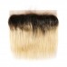 Stema 12A Ombre 613 Brown Root 13x4 Lace Frontal Virgin Hair Straight