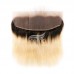 Stema 12A Ombre 613 Brown Root 13x4 Lace Frontal Virgin Hair Straight