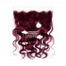 Stema #99J Body Wave 13x4 Transparent Lace Frontal Virgin Hair