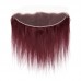 Stema #99J Straight 13x4 Transparent Lace Frontal Virgin Hair
