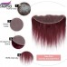 Stema #99J Straight 13x4 Transparent Lace Frontal Virgin Hair