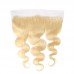 Stema Hair 613 Blonde 13X4 13X6 Transparent Lace Frontal Body Wave Virgin Hair