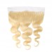 Stema Hair 613 Blonde 13X4 13X6 Transparent Lace Frontal Body Wave Virgin Hair