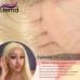 Stema 613 Blonde 13X4 13X6 Transparent Lace Frontal Straight Virgin Hair