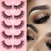 Stema 5 Pairs Faux Mink Eyelashes Natural Thick Long Fake Eyelashes Beauty
