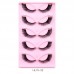 Stema 5 Pairs Faux Mink Eyelashes Natural Thick Long Fake Eyelashes Beauty