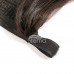 Stema Human Hair Straight Ponytail Hair Extensions