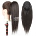 Stema Straight Drawstring Ponytail With Clips 100% Human Hair Extensions