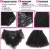 Clips in Human Hair extension Kinky Curly (7 pcs/set)