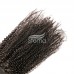 Clips in Human Hair extension Kinky Curly With Drawstring 