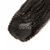 Stema Kinky Curly Drawstring Ponytail With Clips 100% Human Hair Extensions