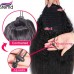 Stema Kinky Straight Drawstring Ponytail With Clips 100% Human Hair Extensions
