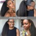 Stema Kinky Straight Drawstring Ponytail With Clips 100% Human Hair Extensions