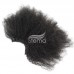 Clips in Human Hair Extension Afro Kinky Curl (7 pcs/set)