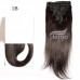 #Color Clips in Human Hair Extension Straight (18clips/8pcs/set)