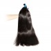 Stema 1kg(10pcs) Wholesale Deals Raw Hair Bulk Natural Straight Hair Extensions For Braid