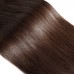 Stema 1kg(10pcs) Wholesale Deals #2 Brown Raw Hair Bulk Natural Straight Hair Extensions For Braid