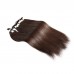 Stema 1kg(10pcs) Wholesale Deals #2 Brown Raw Hair Bulk Natural Straight Hair Extensions For Braid