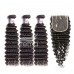 #Package Deals 24pcs 5x5 HD Lace Closures With Virgin Human Hair Bundles