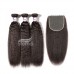 #Package Deals 24pcs 5x5 HD Lace Closures With Virgin Human Hair Bundles