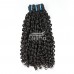 Stema Double Drawn Curly Virgin Human Hair Bundle