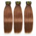 Double Drawn Highlight #2/4 Bone Straight Virgin Hair Bundles