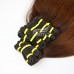 Double Drawn Highlight #2/4 Bone Straight Virgin Hair Bundles