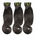 Stema Double Drawn Hook Straight Virgin Human Hair Bundles