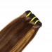 Double Drawn 3/4 Pcs Piano Color Highlight #4/27 Straight Virgin Human Hair Bundle