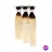 Stema Ombre 1B/613 Blonde Virgin Straight Bundles 1/3/4 pcs