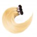 Stema Ombre 1B/613 Blonde Virgin Straight Bundles 1/3/4 pcs