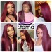 Stema 99J Straight 1/3/4 PCS Virgin Human Hair Bundles