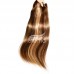 Stema Highlight #4/27 Straight Virgin Hair With 13x4 Transparent Lace Frontal