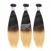 Black and Blonde #613 Virgin Straight Hair Weave Ombre Hair