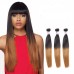 Stema 1B/30 Ombre Color Straight Raw Hair Bundles