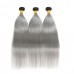 1B/Sliver Grey Straight Bundles 1/3/4 PCS Virgin Hair 