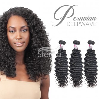 Virgin Human Hair Weave Cheap Bundles Deep Wave Stema
