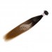 Stema Hair #1b/30 Ombre Brown Raw Virgin Brazilian Hair Straight Bundles