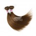 Stema Hair #30 Brown Raw Virgin Brazilian Hair Straight Bundles