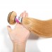 Stema Hair #27 Honey Blonde Raw Virgin Brazilian Hair Straight Bundles