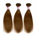 Stema Hair #4 Brown Raw Virgin Brazilian Hair Straight Bundles