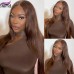 Stema Hair #4 Brown Color Straight Raw Virgin Hair Bundles