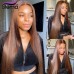 Stema Hair #4 Brown Color Straight Raw Virgin Hair Bundles