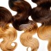 T1B/4/30 Ombre Color Hair Body Wave Virgin Hair Bundles